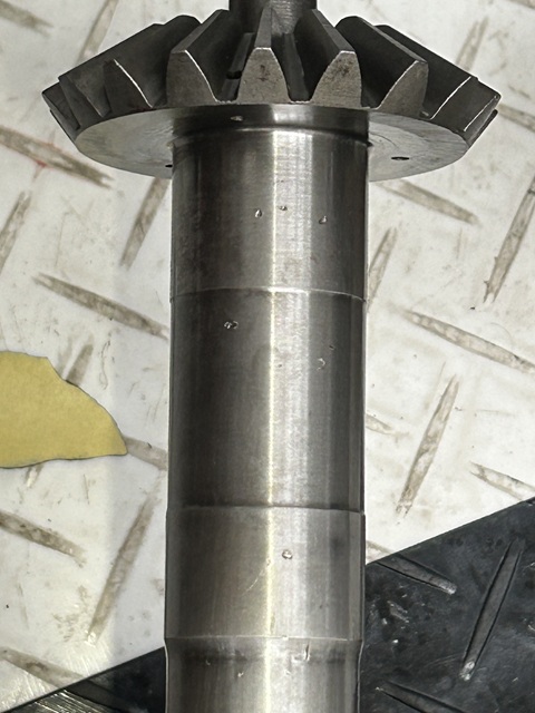 Damaged Fiennes axle