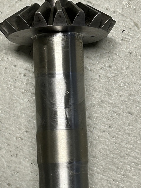 Repaired Fiennes axle