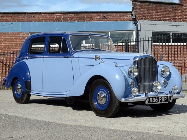 Sky Blue Bentley