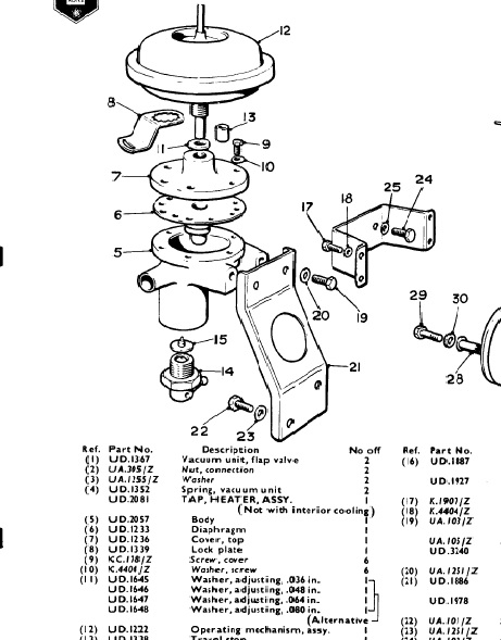 heater tap diagram