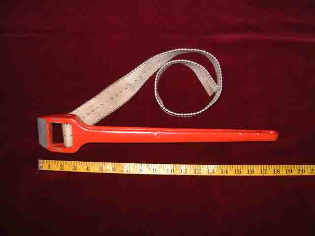 Rothenberger Strap Wrench 1/8 - 8 from Reece