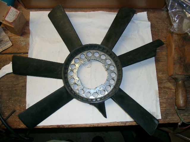 What's left of the fan