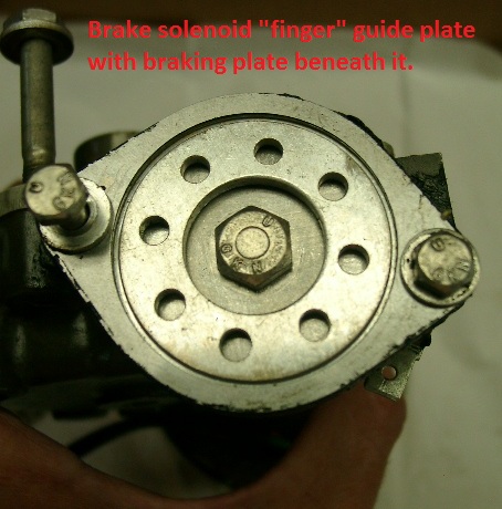 Brake guide and braking plate