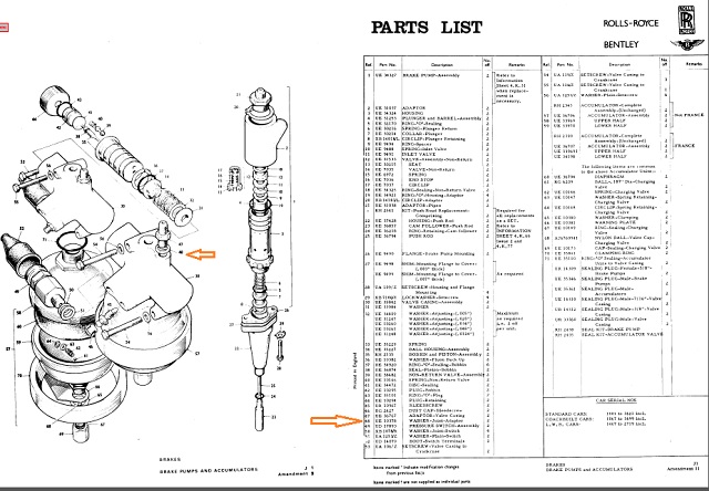 Accumulator Illustrated Parts Manual Page