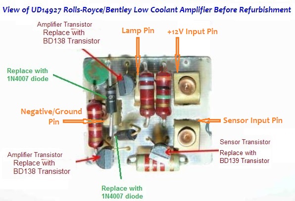 Coolant Level Amplifier Annotated