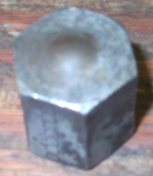 Check Valve Cap Exterior Bulge