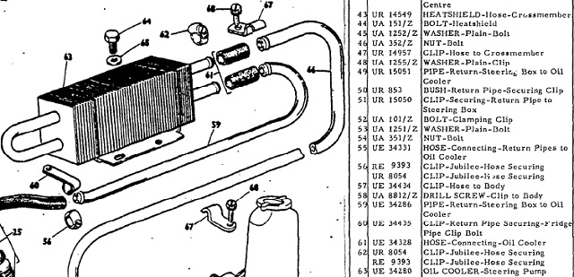 Power Steering Oil Cooler