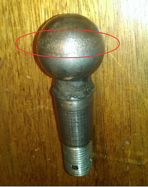 Upper Ball Joint with Pitting