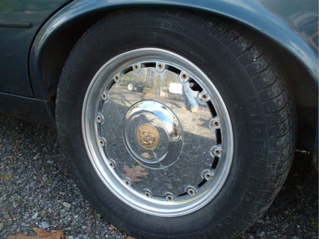 Chromed wheel