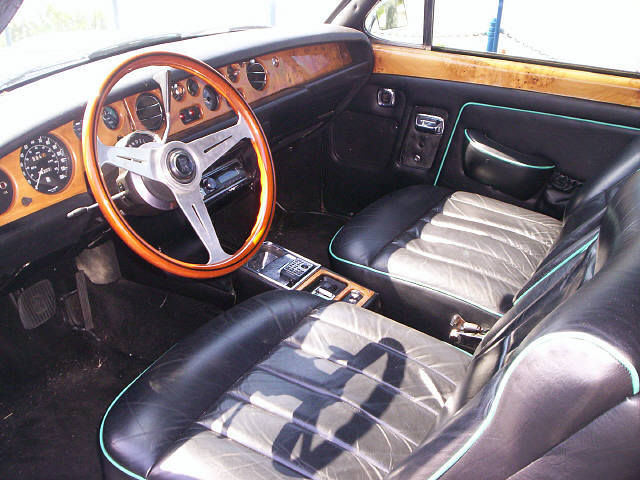 Note the color-coordinated interior trim - seemingly on original hides