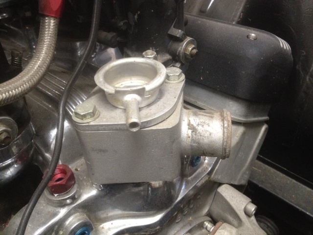 This type housing comes with the added benefit of a higher fill point for the engine