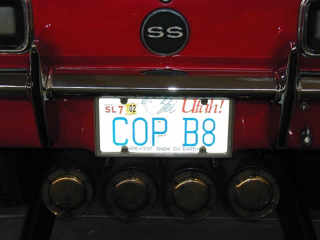 Camarol license plate