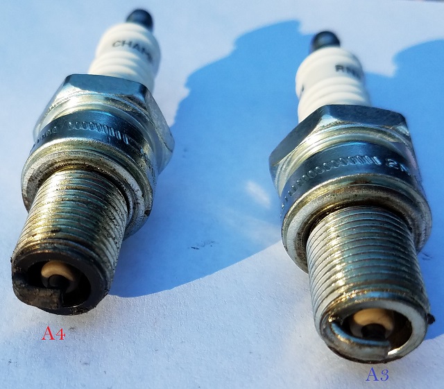 A4 and A3 Spark Plugs