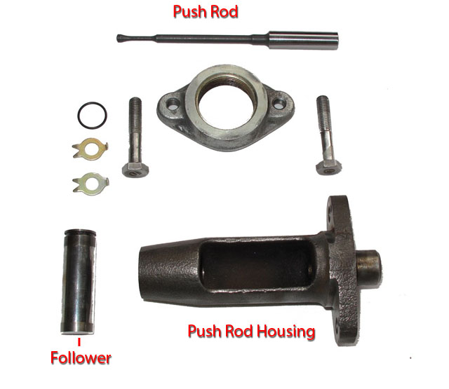 push rod housing