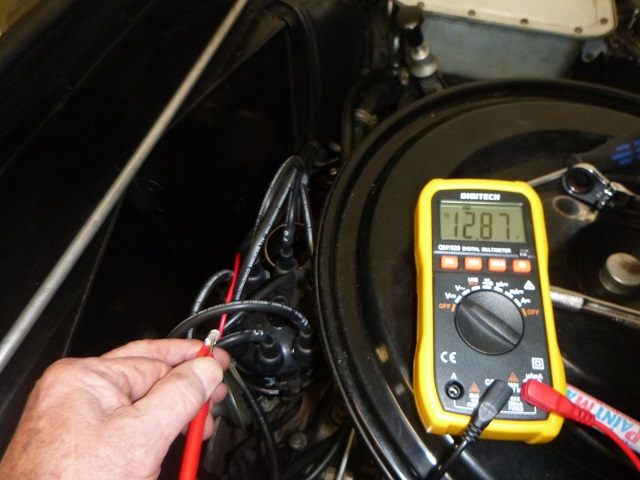 Checking that the supply voltage is OK