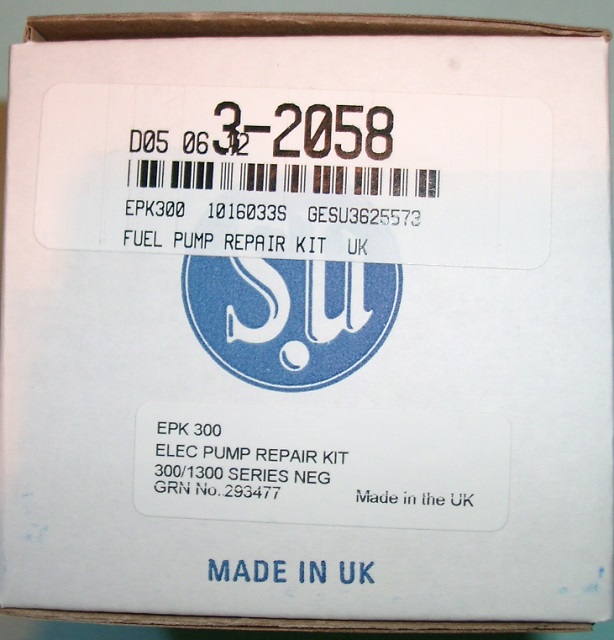 EPK 300 SU Pump Rebuild Kit Box