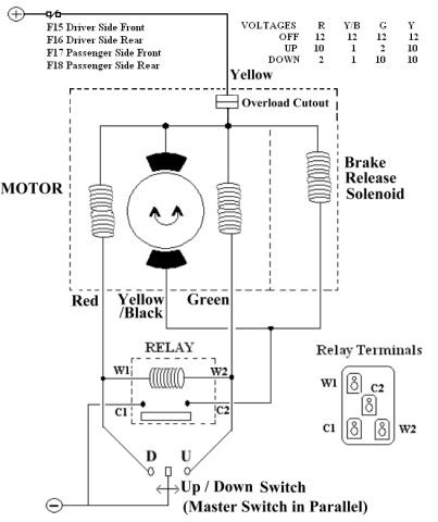 Shadow 1 Window Circuit