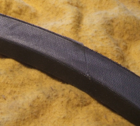 A wrapped fan belt