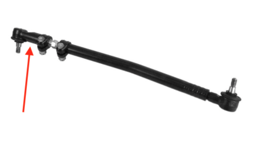 Track rod assembly