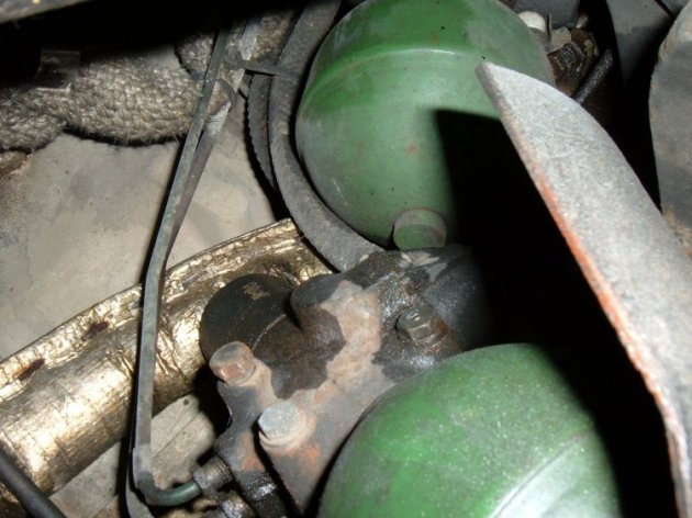 View of accumulators underneath the car 2