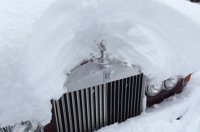 Flying Lady in her Snow Grotto