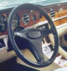 Bentley Pre-airbag 3-spoke steering wheel